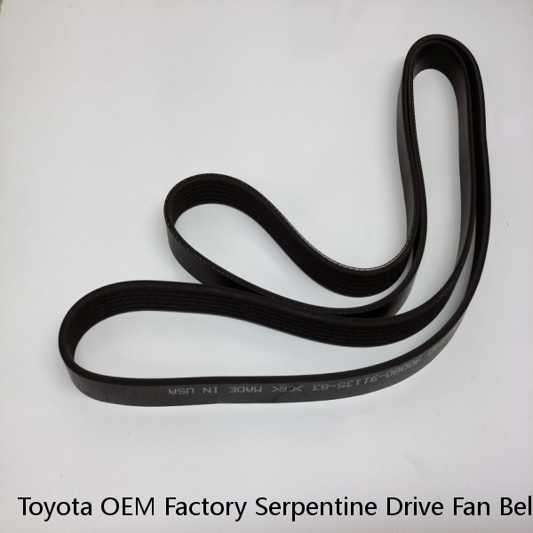 Toyota OEM Factory Serpentine Drive Fan Belt 90916-02652 Various Models 2006-15 (Fits: Toyota)