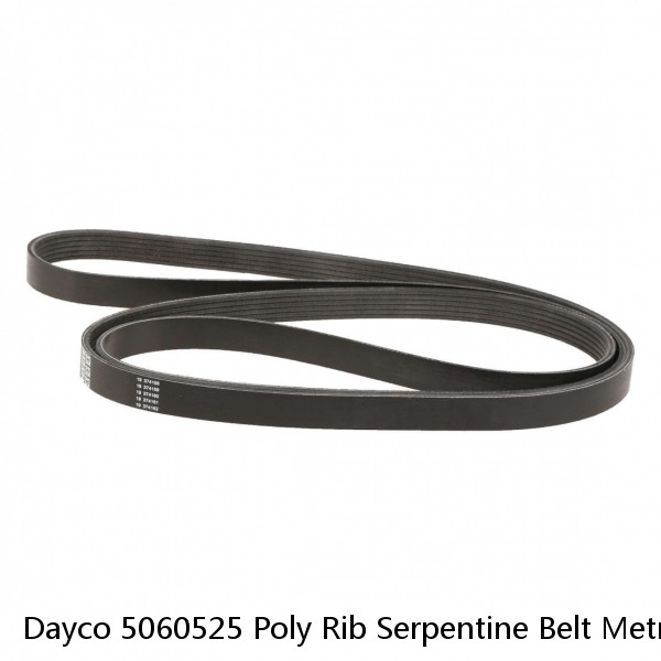 Dayco 5060525 Poly Rib Serpentine Belt Metric number 6PK1335 Quiet Design