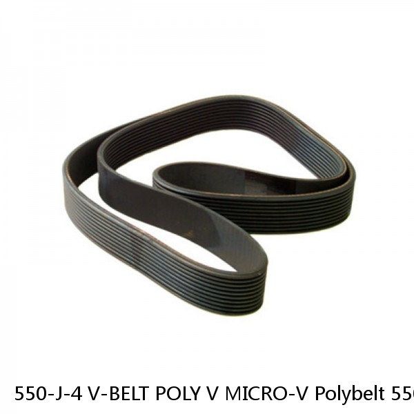 550-J-4 V-BELT POLY V MICRO-V Polybelt 550J4 PolyV Rubber Belt