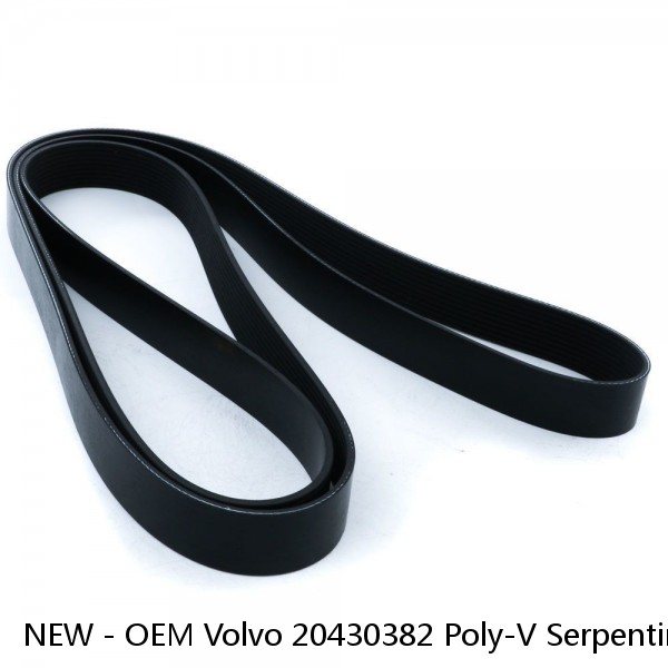 NEW - OEM Volvo 20430382 Poly-V Serpentine Belt - 1.367" X 44.263" - 10 Ribs