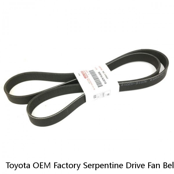 Toyota OEM Factory Serpentine Drive Fan Belt 90916-02705 Various Models  (Fits: Toyota) #1 small image