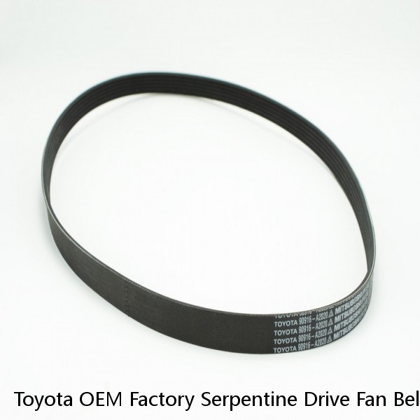 Toyota OEM Factory Serpentine Drive Fan Belt 90916-02500 Various Models  (Fits: Toyota) #1 small image