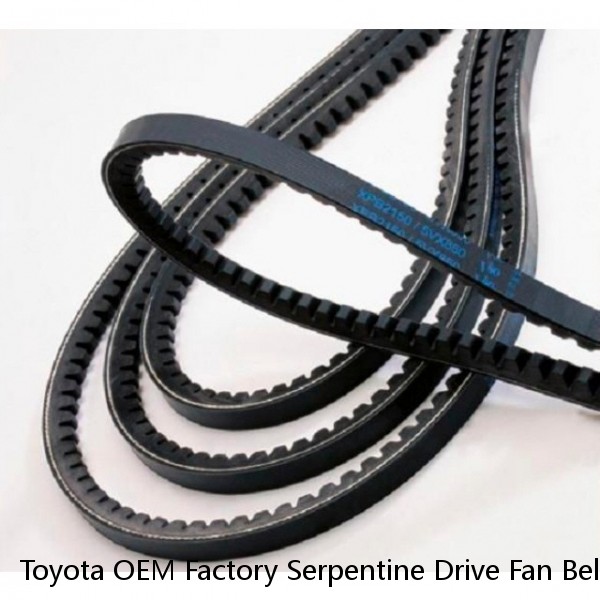 Toyota OEM Factory Serpentine Drive Fan Belt 90916-02585 Various Models (Fits: Toyota) #1 small image