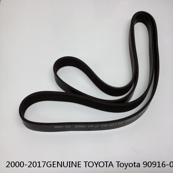 2000-2017GENUINE TOYOTA Toyota 90916-02704 Belt, V-RIBBED  (FOR FAN & ALTERNATOR #1 small image