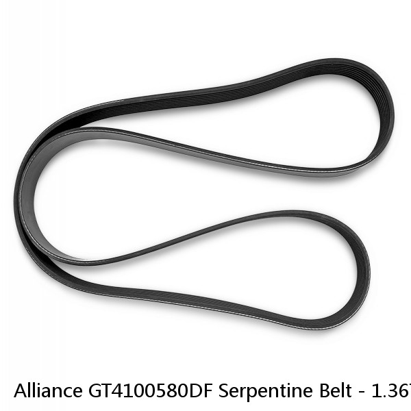 Alliance GT4100580DF Serpentine Belt - 1.367" X 58.50" - 10 Ribs #1 image