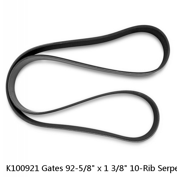 K100921 Gates 92-5/8" x 1 3/8" 10-Rib Serpentine V-Belt MRAP 10PK2340 #1 image